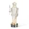 Glitzhome® 12.5" Lighted Acrylic Crystal Nutcracker Figurine Waterglobe